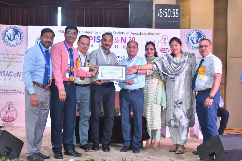 Award for best branch to ISA GBN in 44th UPISACON 2023 