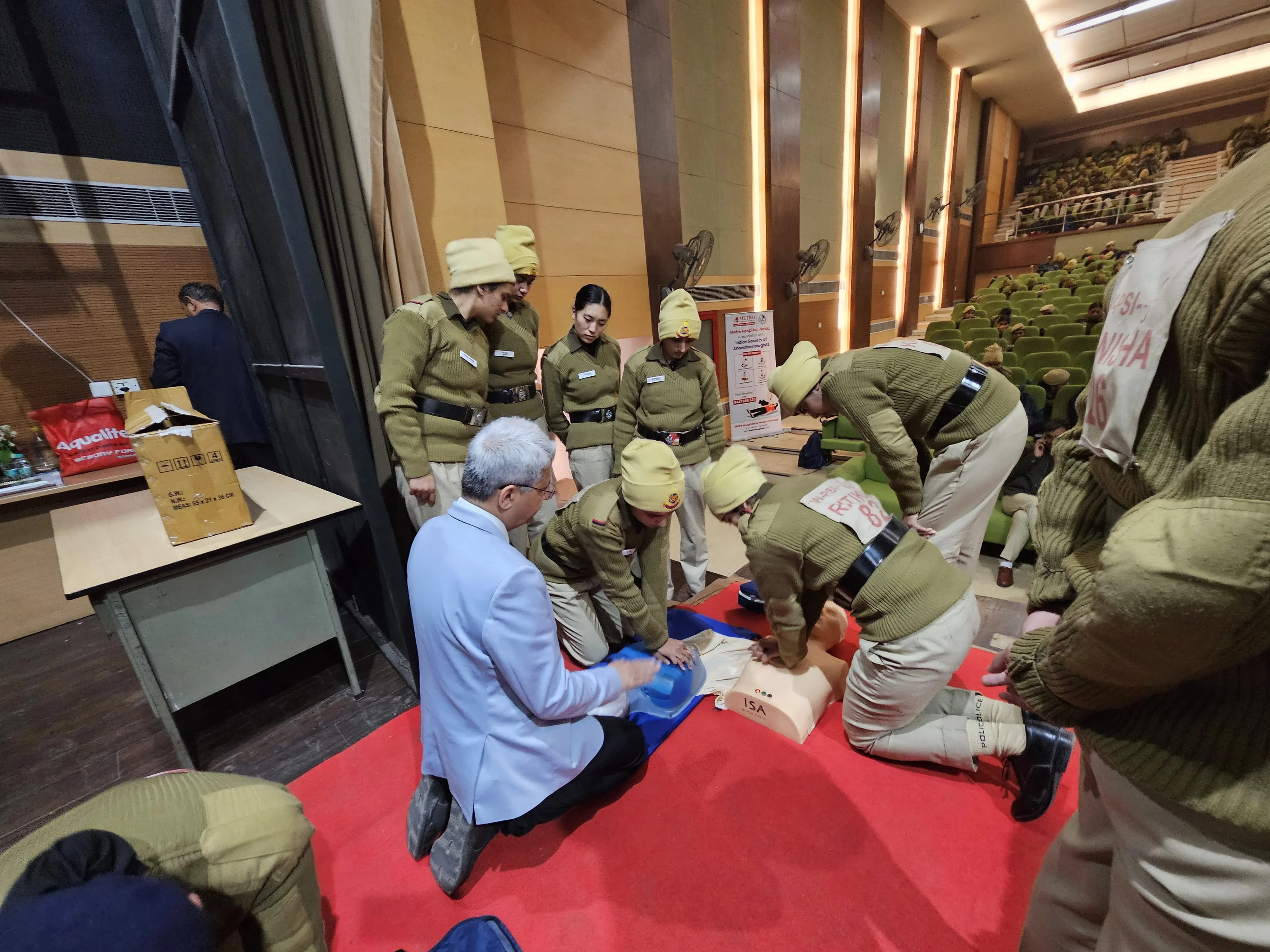 Workshop on Basic Cardiac Life Support and First Aid